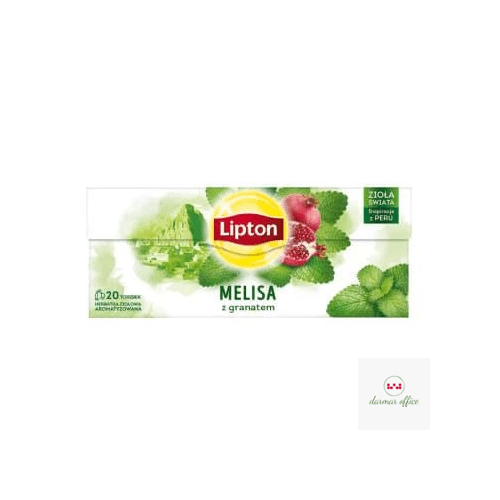 Herbata LIPTON MELISA Z GRANATEM 20t ziołowa