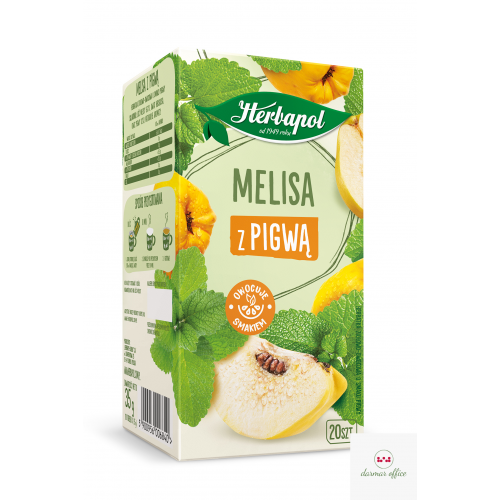 Herbata HERBAPOL Zielnik Polski Melisa z pigwą 20tb/35g