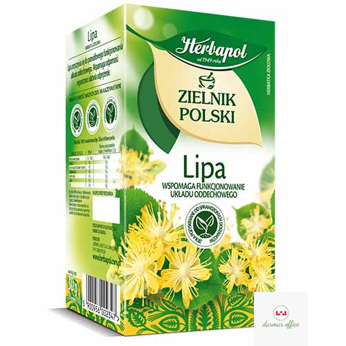 Herbata HERBAPOL ZIELNIK POLSKI lipa  (20 torebek)