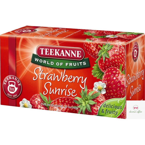 Herbata TEEKANNE Strawberry Sunrise 20t owocowa