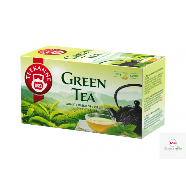 Herbata TEEKANNE GREEN TEA 20t zielona