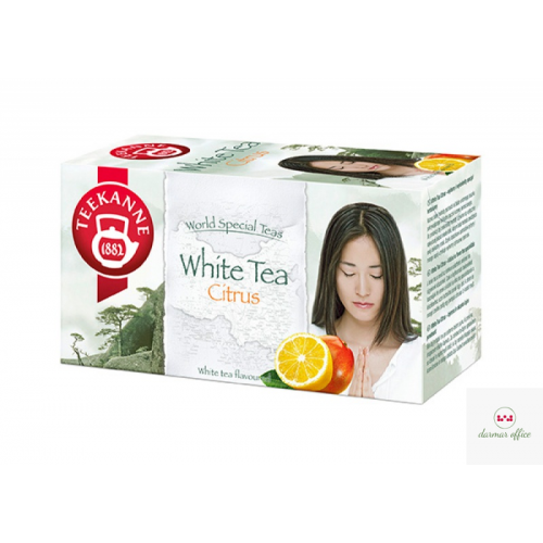 Herbata TEEKANNE WHITE TEA CITRUS 20t biała