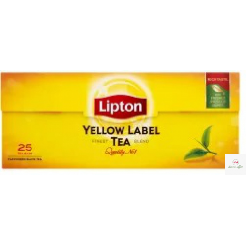 Herbata LIPTON YELLOW LABEL 25 torebek