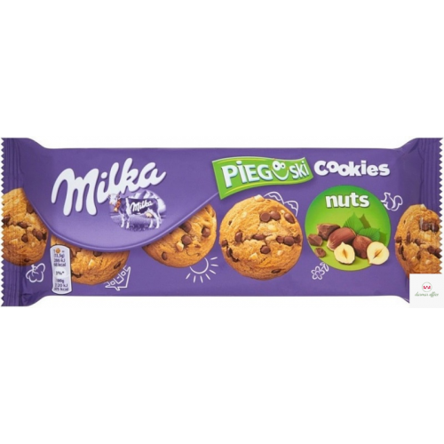 Ciastka MILKA Pieguski 135g Czekolada i orzechy CHOCO COOKIE NUT