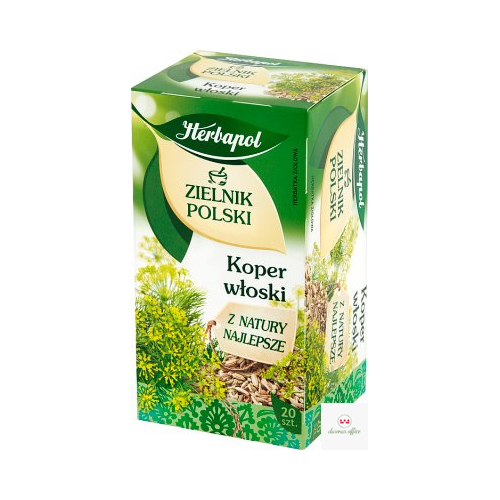 Herbata HERBAPOL ZIELNIK POLSKI KOPER WŁOSKI 20t