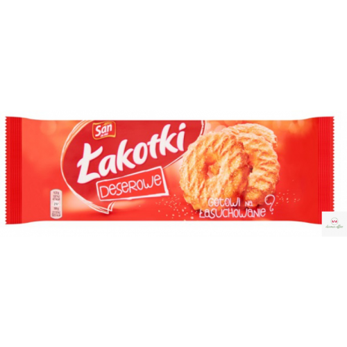 Ciastka SAN ŁAKOTKI DESEROWE 168g