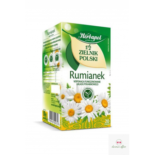 Herbata HERBAPOL ZIELNIK RUMIANEK 20t