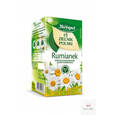 Herbata HERBAPOL ZIELNIK RUMIANEK 20t