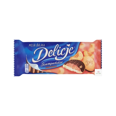 Ciastka DELICJE Szampańskie morela 147g
