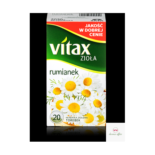 Herbata VITAX RUMIANEK 20t *1,5g ziołowa bez zawieszki