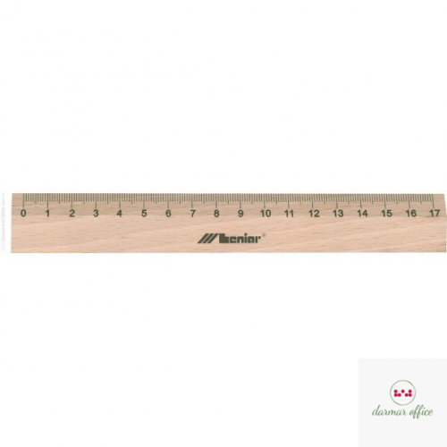 Linijka drewniana 17cm 30060 LENIAR
