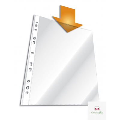 Koszulka krystaliczna DURABLE A4 (100) karton 60mic BUSINESS 2668-19 PP