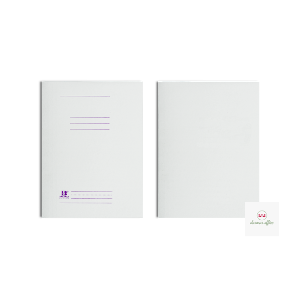 Skoroszyt z listwą A4, 400 g/m2 (50) BARBARA 0820013