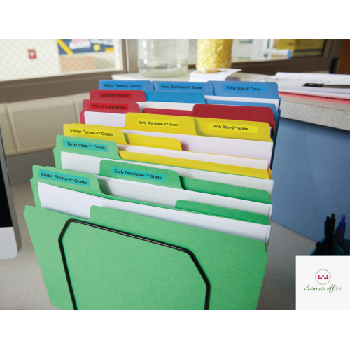 Taśma DYMO D1 - 19 mm x 7 m, czarny / zielony S0720890 do drukarek etykiet