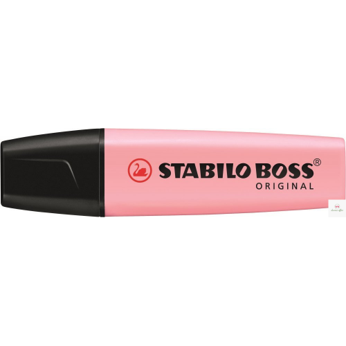 Zakreślacz STABILO BOSS pastelowy różowy 70/129