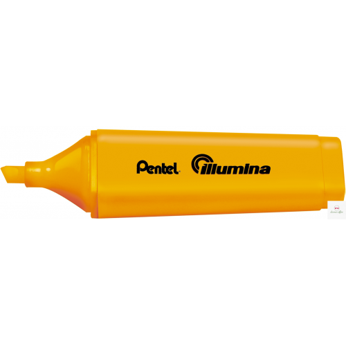 Zakreślacz płaski ze ściętą końcówką pomarańczowy SL60-F PENTEL