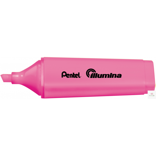 Zakreślacz płaski ze ściętą końcówką różowy SL60-P PENTEL