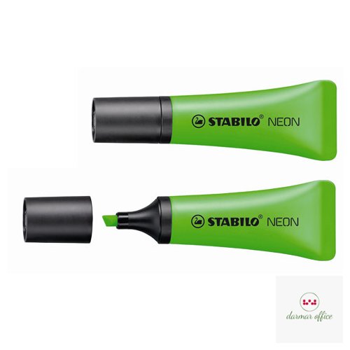 Zakreślacz STABILO neon zielony 72/33