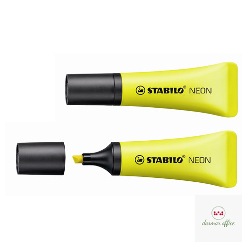 Zakreślacz STABILO neon żółty 72/24