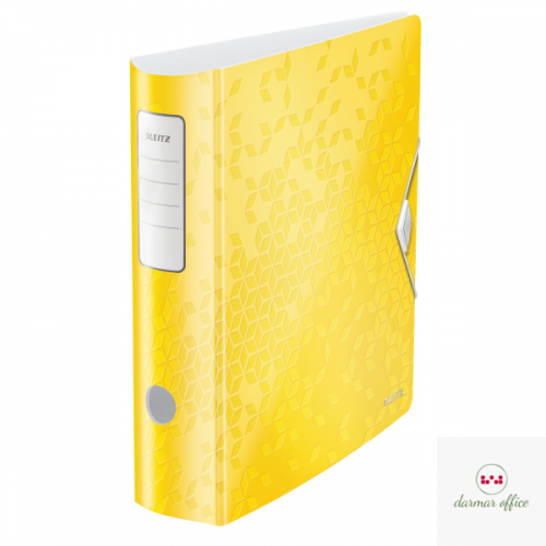 Segregator Leitz 180 Active WOW, 75mm, żółty 11060016