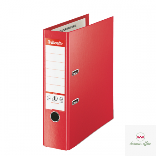 Segregator A4/80mm czerwony ESSELTE PLUS VIVIDA No.1 81183