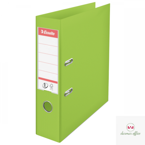 Segregator A4/75mm z mechanizmem zielony VIVIDA 624069 ESSELTE No.1