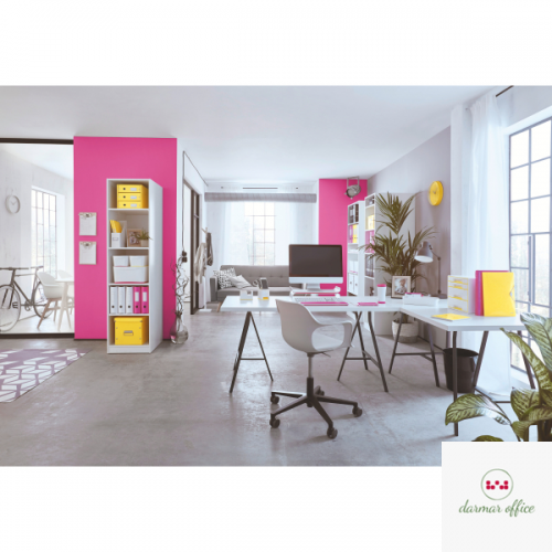 Skoroszyt kartonowy WOW Leitz, żółty 30010016