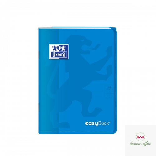 Zeszyt OXFORD pp easybook A4 60k 90g kratka mix 400146695