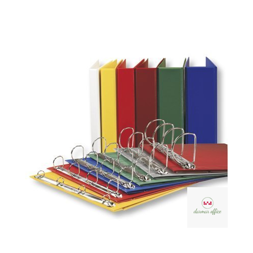 Segregator PANORAMA A4/65mm 4-ringowy D-52 niebieski SE-49-03 BIURFOL