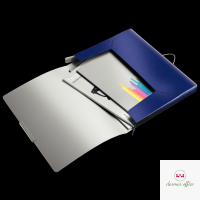 Teczka z gumką Leitz Style, 30 mm, niebieski 39560069