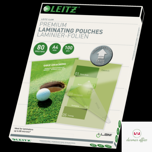 Folia do laminacji Leitz UDT A4 80 mic., 100 szt., 74780000