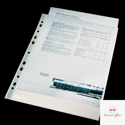 Koszulki krystaliczne A4 Esselte, 105 mic., 100 szt., 56093