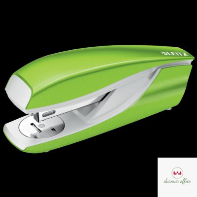 Zszywacz średni metalowy Leitz, zielony, 10 lat gwarancji, 30 kartek 55021054