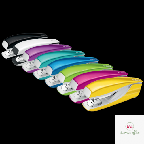 Zszywacz średni metalowy Leitz, zielony, 10 lat gwarancji, 30 kartek 55021054