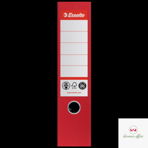 Segregator Esselte No.1 neutralny pod względem emisji CO2, A4, szer. 75 mm, czerwony 627568