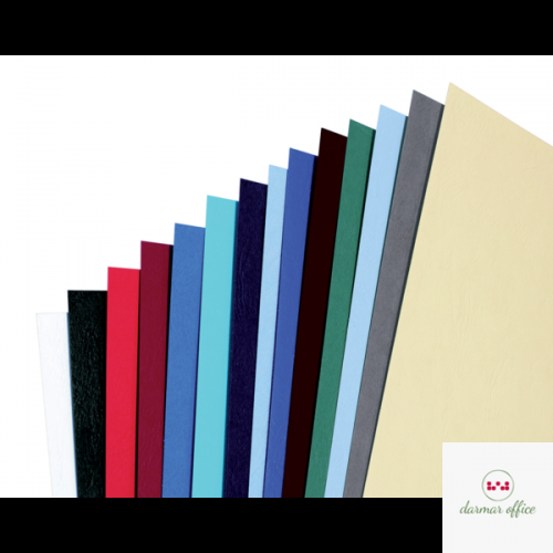 Okładki do bindowania skóropodobne GBC LeatherGrain, A4, 250 gm2, ciemnoniebieskie , 100 szt., CE040029