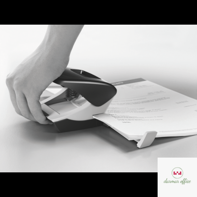 Dziurkacz 5008 LEITZ jasnoniebieski 30 kartek duży metalowy 50080030