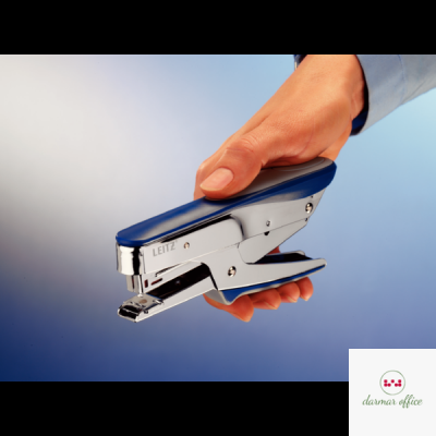 Zszywacz nożycowy metaliczny niebieski (No 10) 15 kartek 55450033