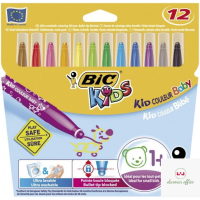 Flamastry BIC Kids Kid Couleur Baby , 9020801