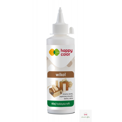 Klej WIKOL premium, butelka 250gram HA 3420 0250 HAPPY COLOR