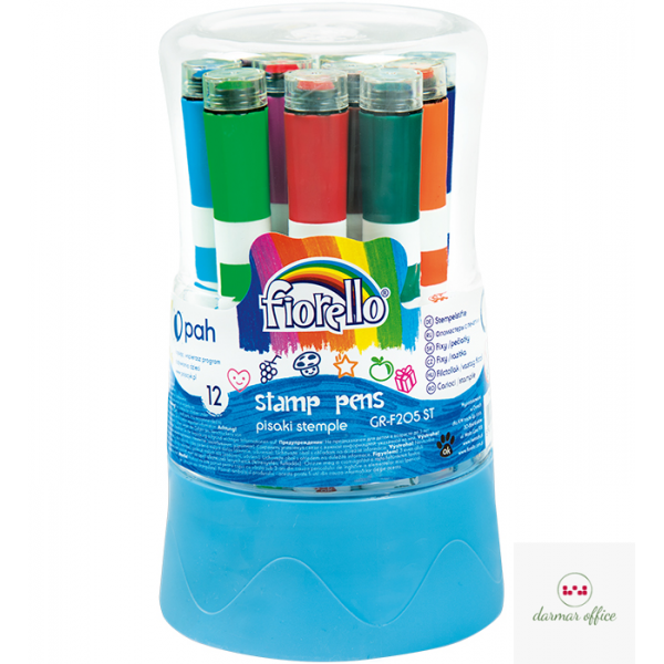 Pisaki STEMPLE FIORELLO GR-F205 ST 12 kolorów 160-2114