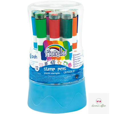 Pisaki STEMPLE FIORELLO GR-F205 ST 12 kolorów 160-2114