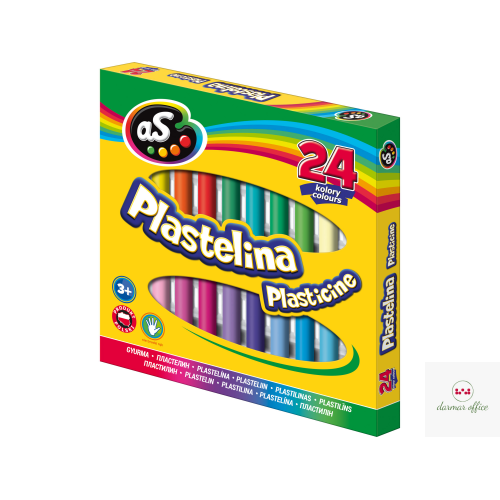 Plastelina AS 24 kolory, 303219004