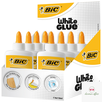 Klej w płynie BIC White 118ml, 9192583