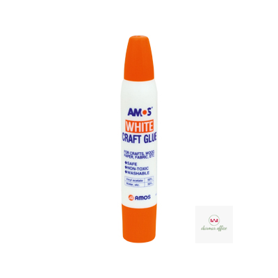 Klej w płynie biały 34ml/36g AMOS WCG34D12 130-1488