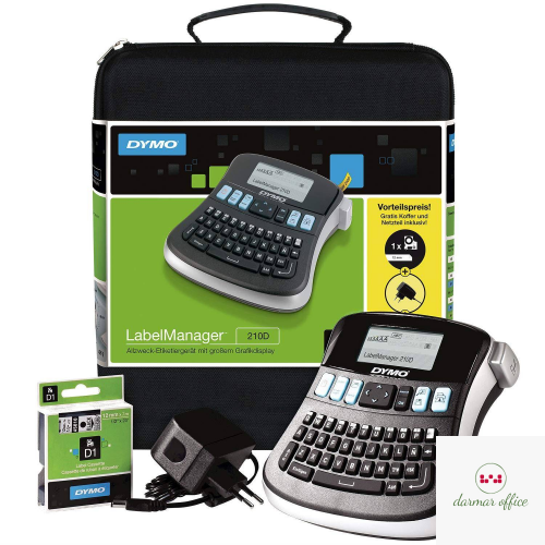 Drukarka DYMO LM-210D zestaw walizkowy, klawiatura QWERTY, 2094492