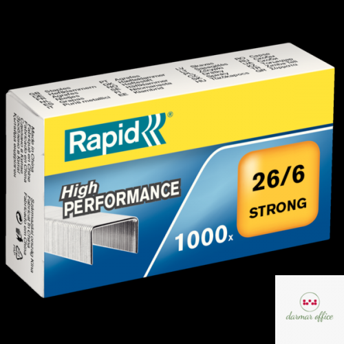 Zszywki Rapid Strong 26/6 1M 1000 szt. 24861400