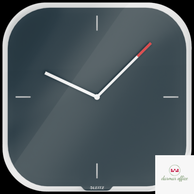 Zegar ścienny Leitz Cosy, szary 90170089