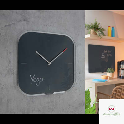 Zegar ścienny Leitz Cosy, szary 90170089