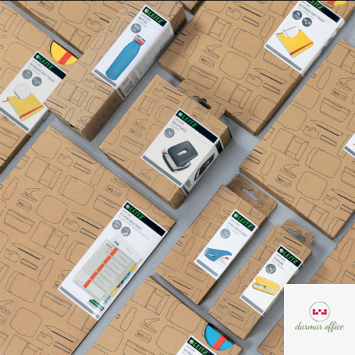 Zegar ścienny Leitz Cosy, szary 90170089